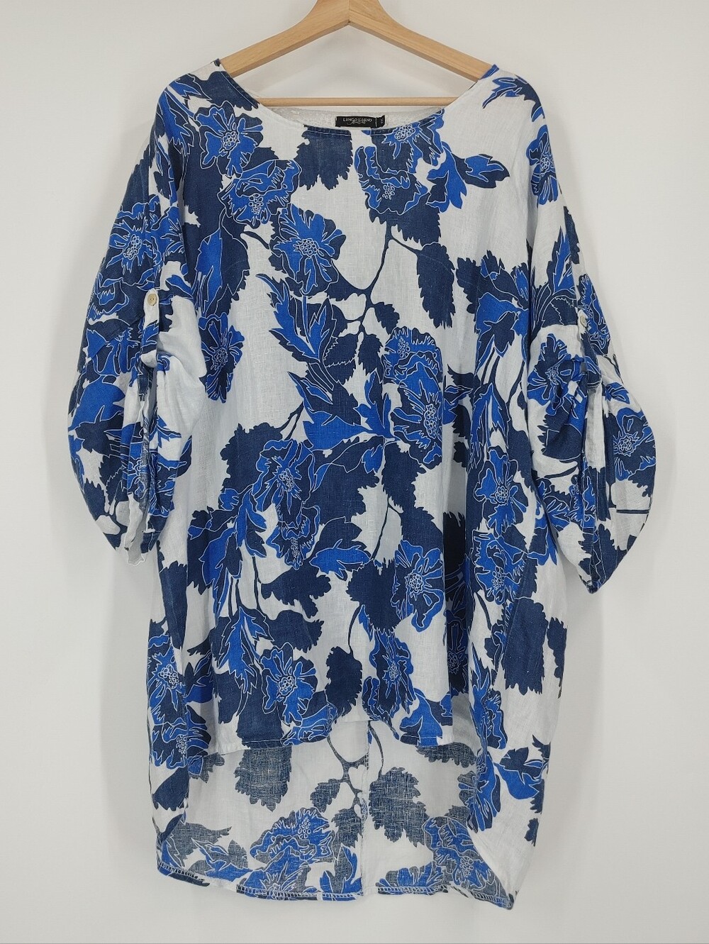 Lungo L'Arno Floral Linen Tunic